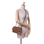 Brown Leather Chanel Flap Bag