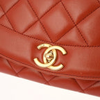 Brown Leather Chanel Shoulder Bag