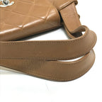 Brown Leather Chanel Shoulder Bag