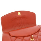 Brown Leather Chanel Shoulder Bag