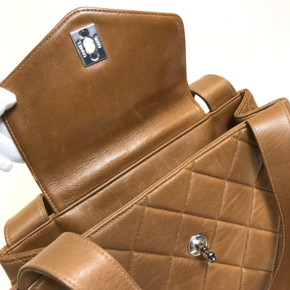 Brown Leather Chanel Shoulder Bag