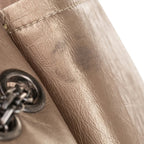 Brown Leather Chanel Flap Bag