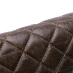 Brown Leather Chanel Flap Bag
