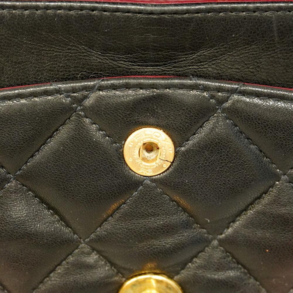 Brown Leather Chanel Flap Bag
