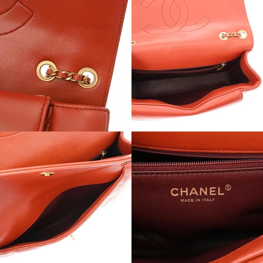 Brown Leather Chanel Shoulder Bag