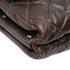 Brown Leather Chanel Flap Bag