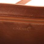 Brown Leather Chanel Shoulder Bag