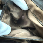 Brown Leather Chanel Shoulder Bag