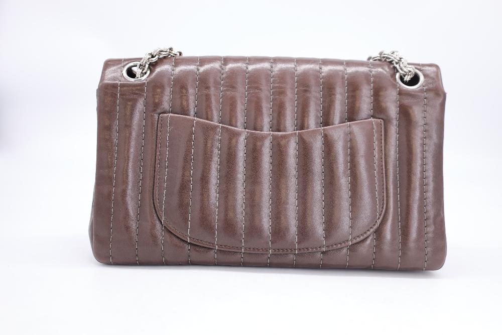 Brown Leather Chanel Flap Bag