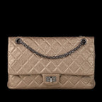 Brown Leather Chanel Flap Bag