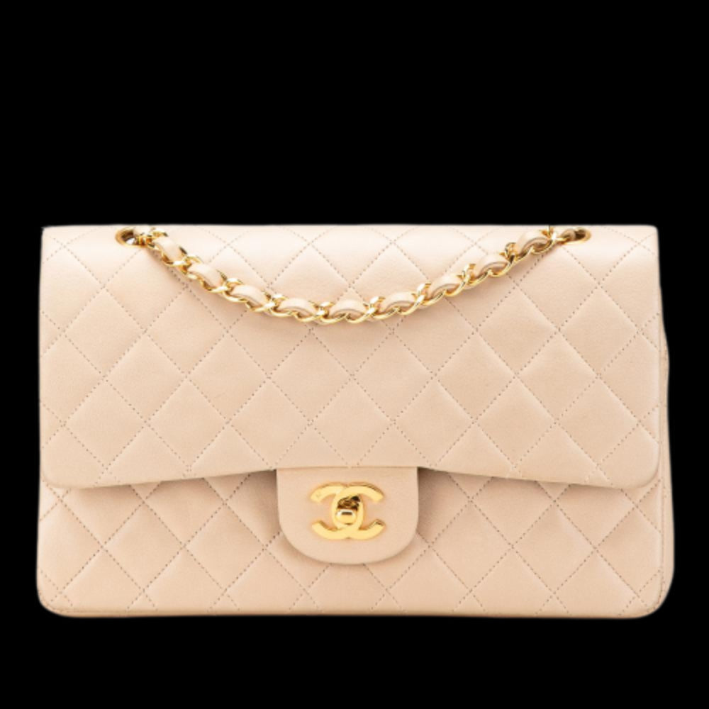 Brown Leather Chanel Flap Bag