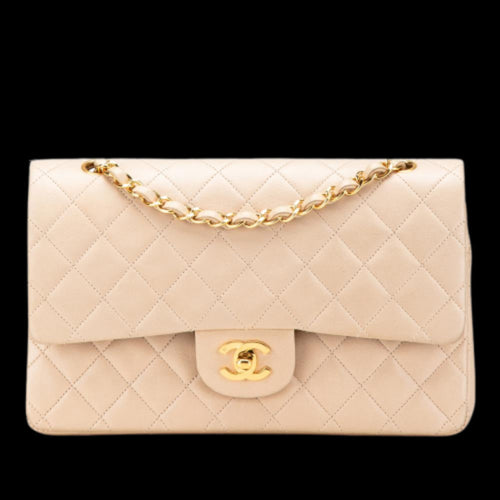 Brown Leather Chanel Flap Bag