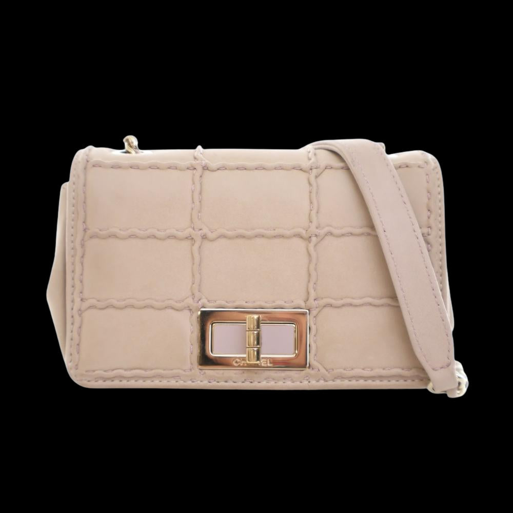 Brown Leather Chanel Flap Bag