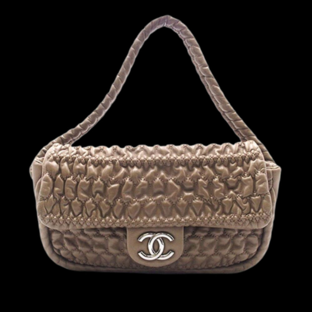 Brown Leather Chanel Flap Bag