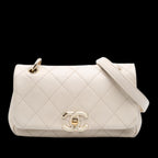 Brown Leather Chanel Flap Bag