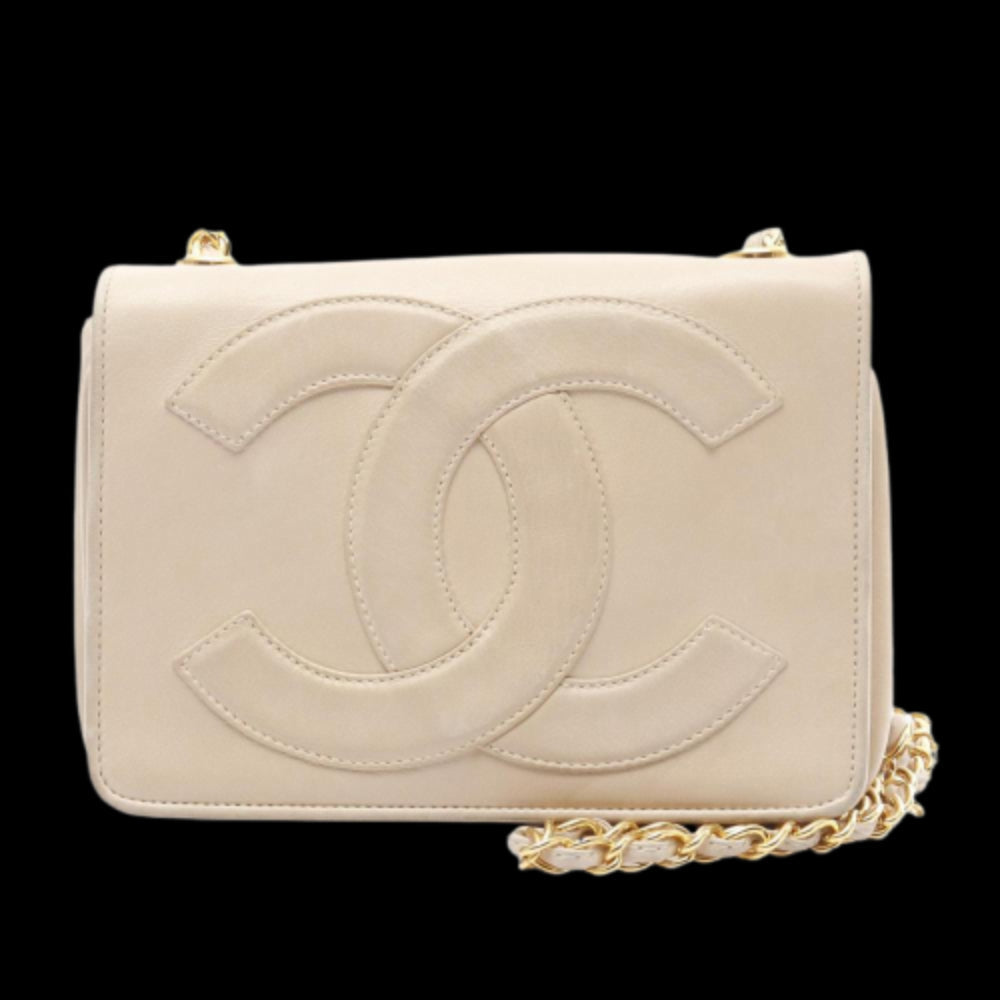 Brown Leather Chanel Flap Bag