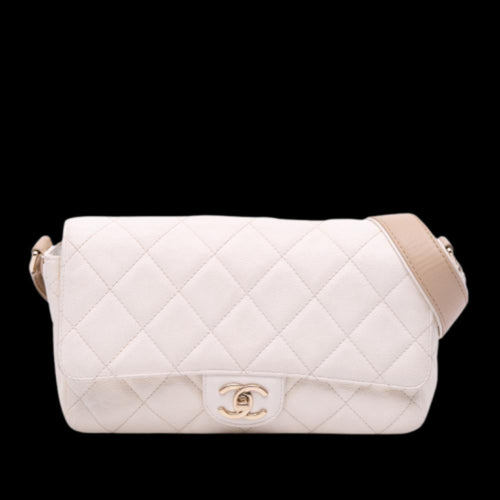 Brown Leather Chanel Shoulder Bag