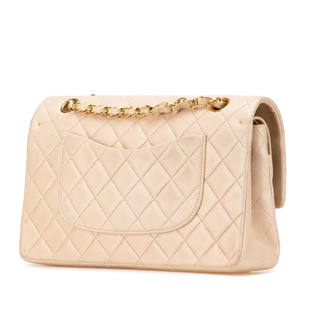 Brown Leather Chanel Flap Bag