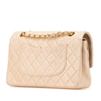 Brown Leather Chanel Flap Bag