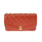 Brown Leather Chanel Shoulder Bag