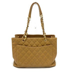 Brown Leather Chanel Shoulder Bag