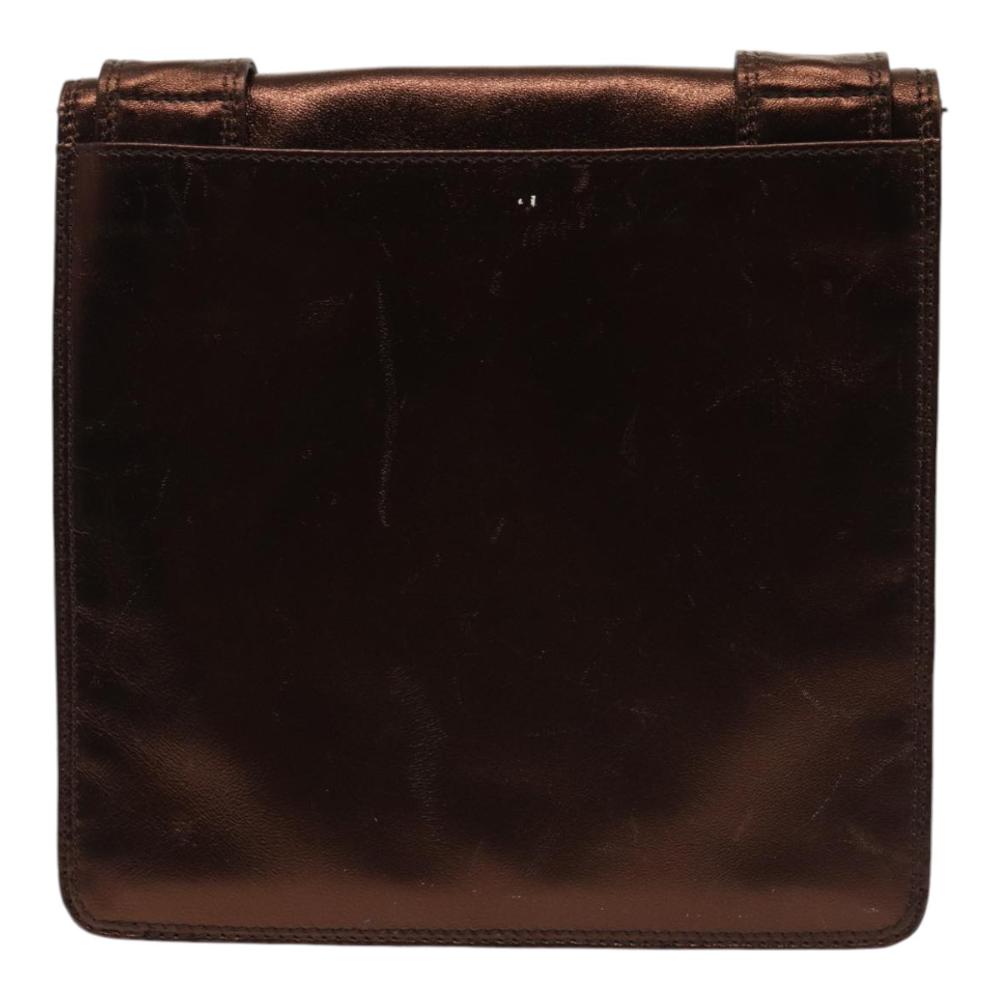 Brown Leather Chanel Shoulder Bag