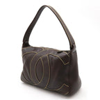 Brown Leather Chanel Shoulder Bag