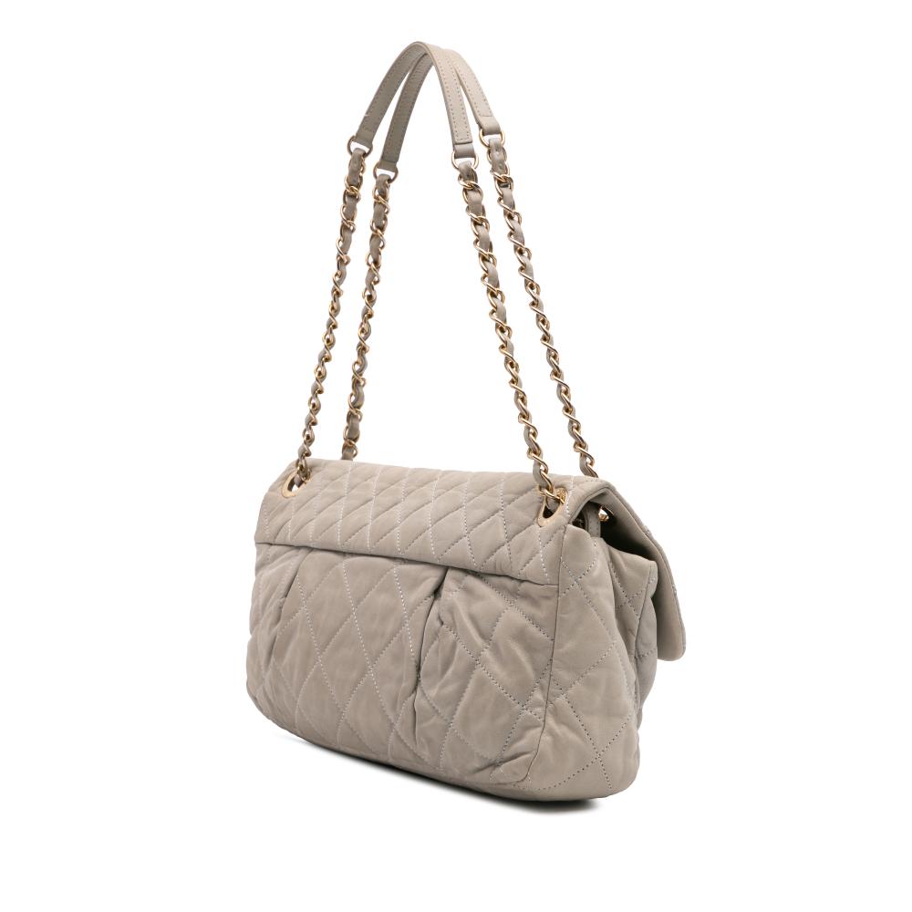 Brown Leather Chanel Flap Bag