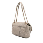 Brown Leather Chanel Flap Bag