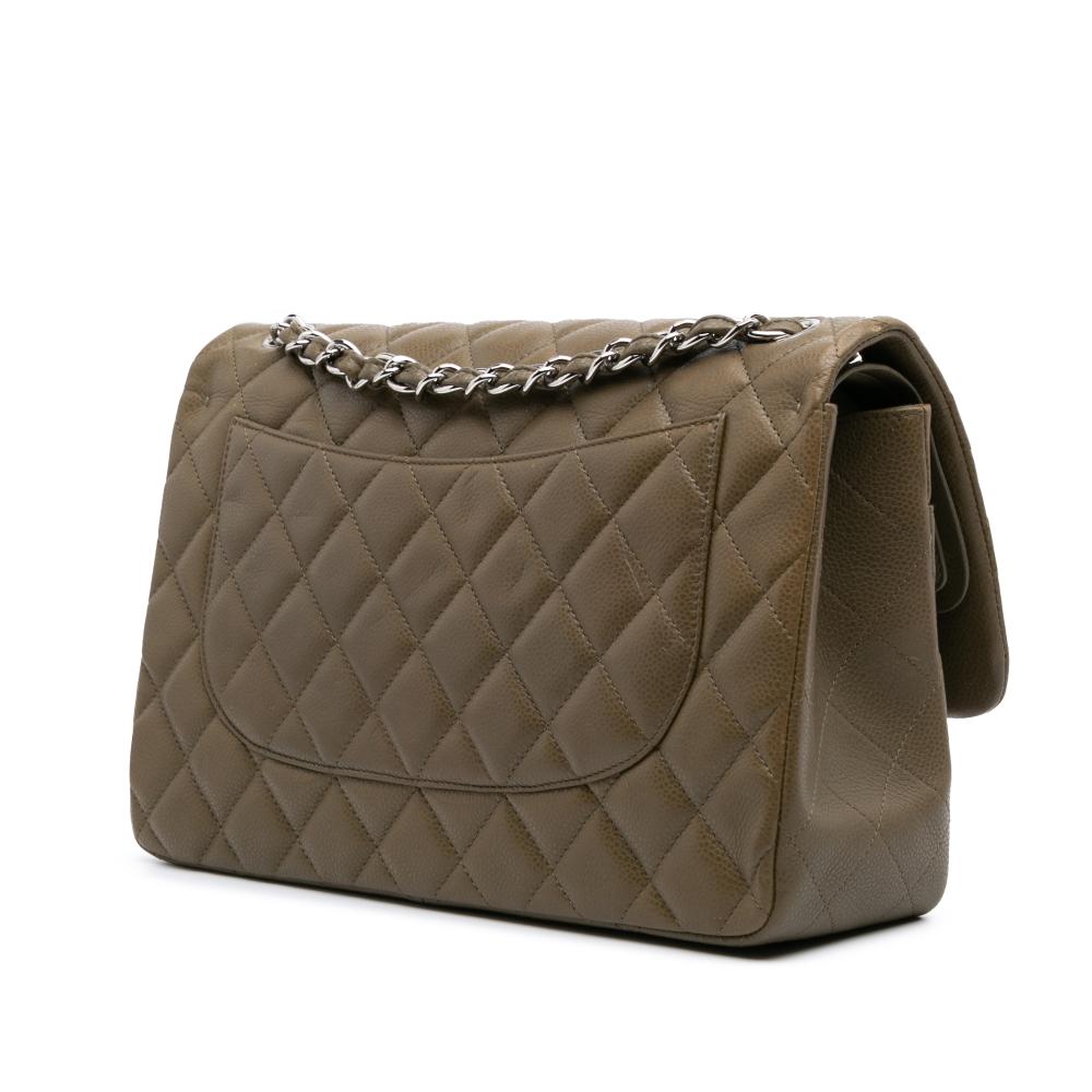 Brown Leather Chanel Flap Bag