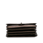 Brown Leather Chanel Flap Bag