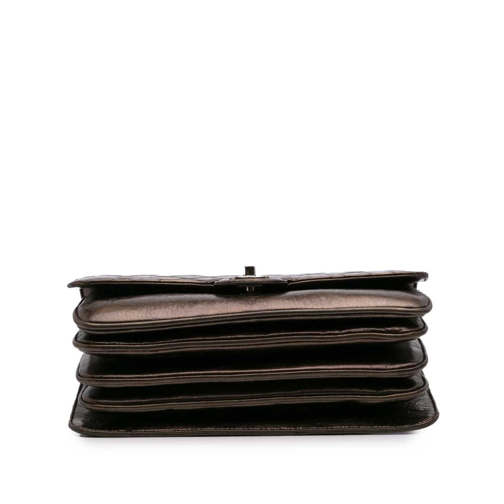 Brown Leather Chanel Flap Bag