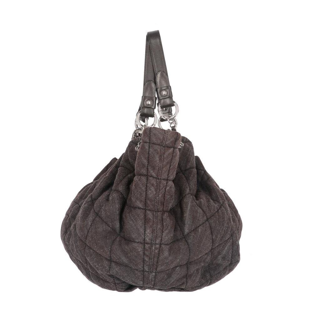 Brown Leather Chanel Shoulder Bag