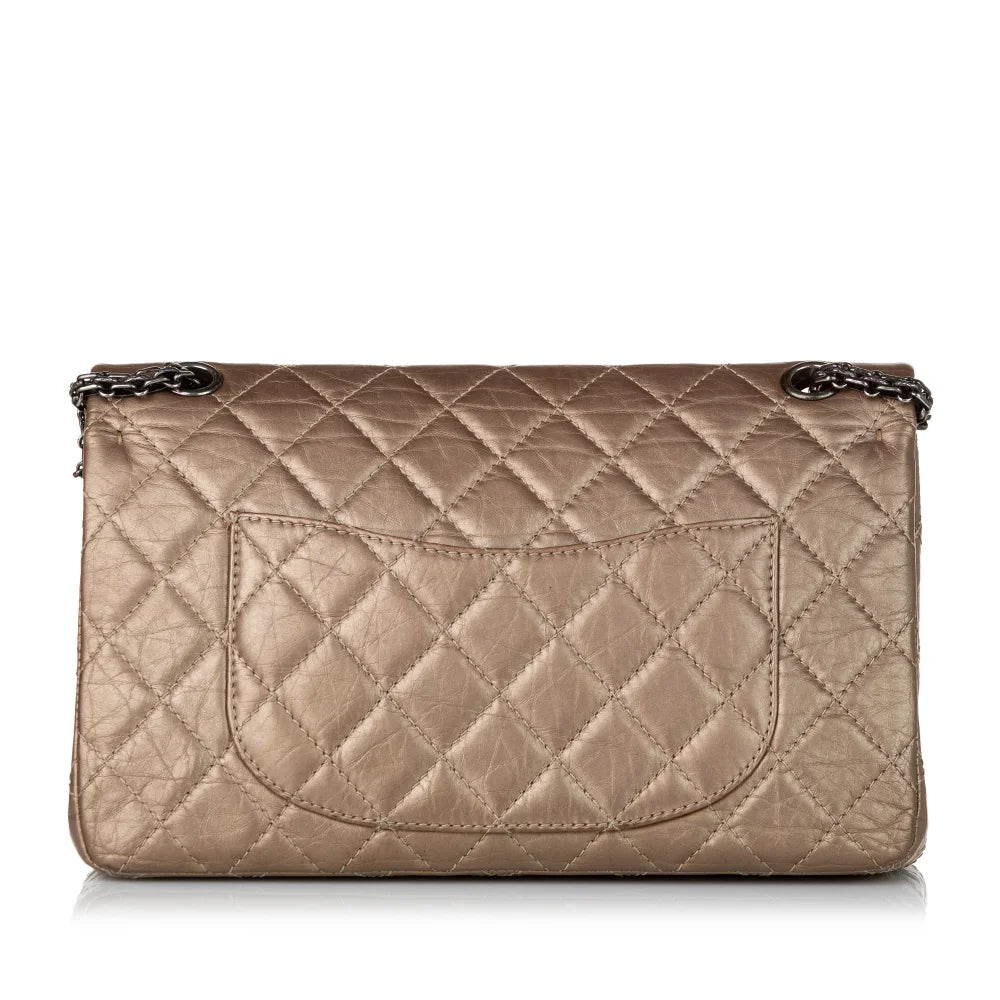 Brown Leather Chanel Flap Bag