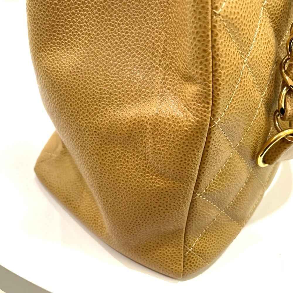 Brown Leather Chanel Shoulder Bag