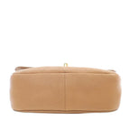 Brown Leather Chanel Flap Bag