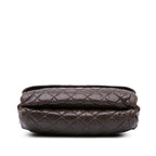 Brown Leather Chanel Flap Bag