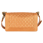 Brown Leather Chanel Flap Bag