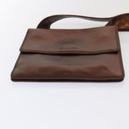 Brown Leather Chanel Shoulder Bag
