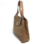 Brown Leather Chanel Shoulder Bag