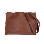 Brown Leather Chanel Shoulder Bag