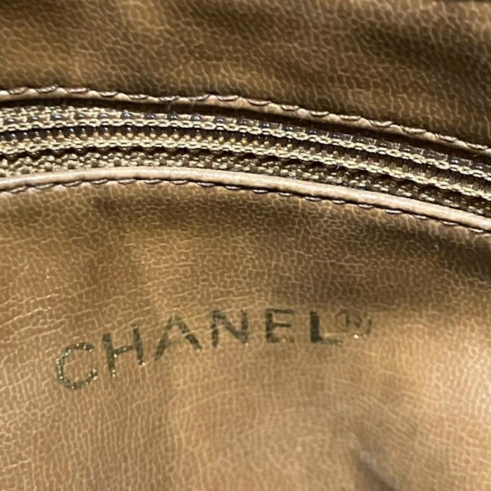Brown Leather Chanel Shoulder Bag