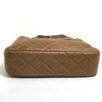 Brown Leather Chanel Shoulder Bag