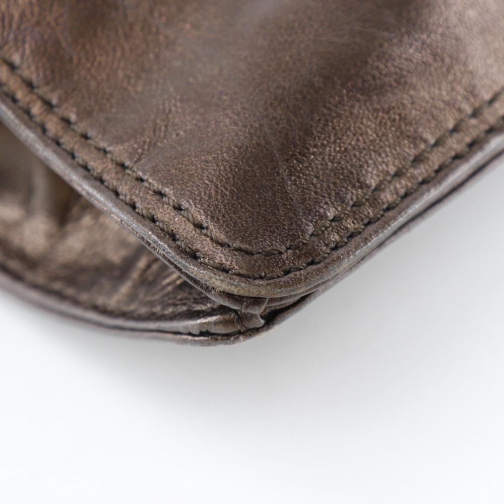 Brown Leather Chanel Shoulder Bag