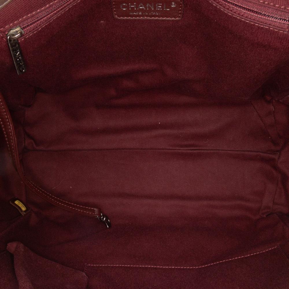 Brown Leather Chanel Flap Bag