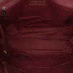 Brown Leather Chanel Flap Bag