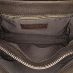 Brown Leather Chanel Flap Bag