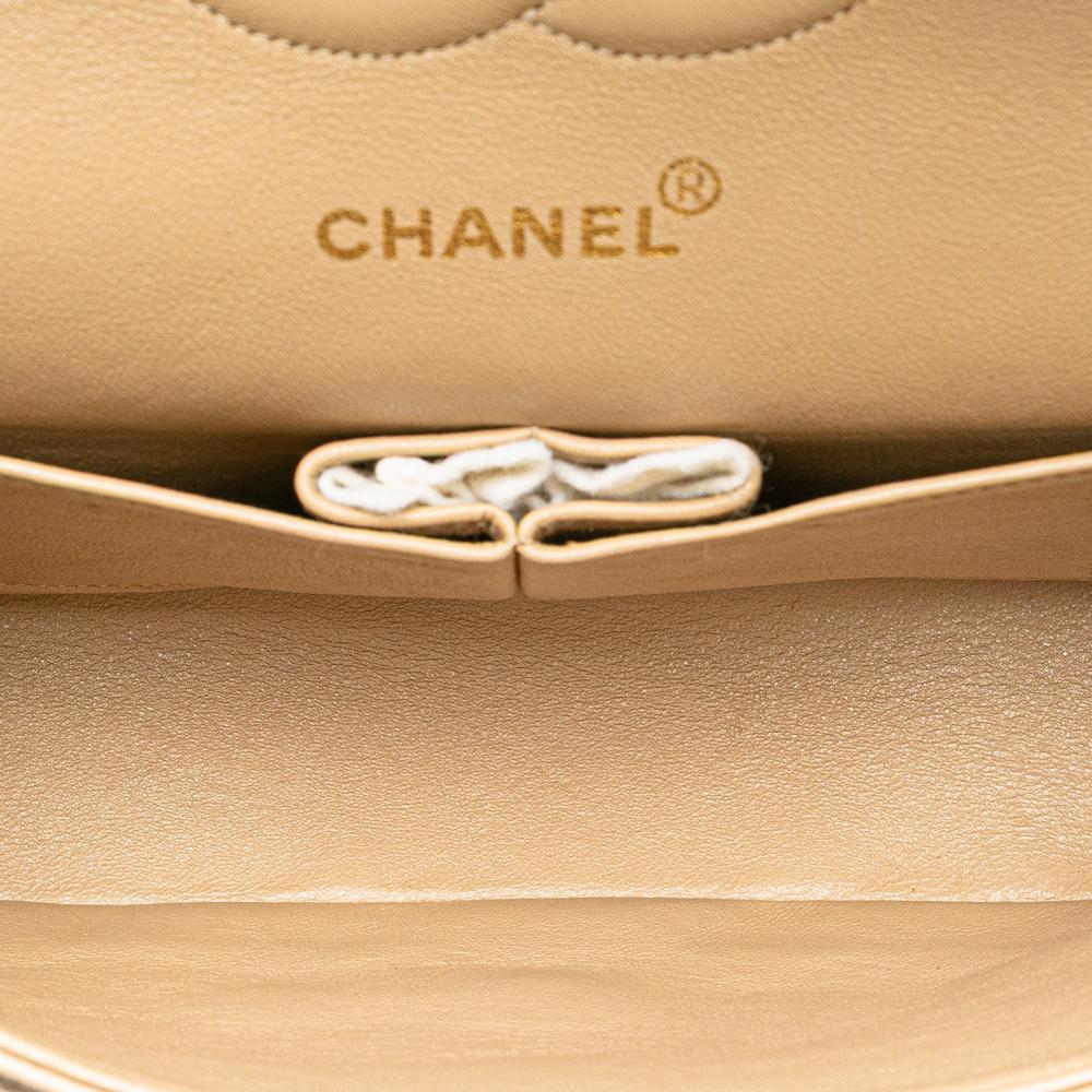 Brown Leather Chanel Flap Bag