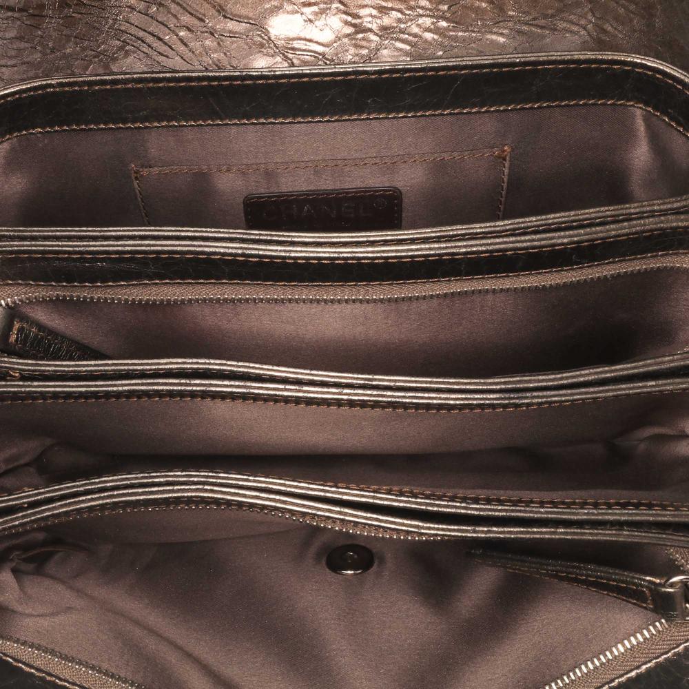 Brown Leather Chanel Flap Bag