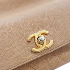 Brown Leather Chanel Flap Bag